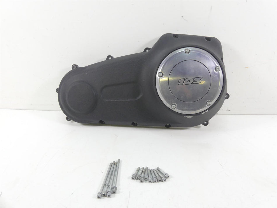 2014 Harley Dyna FXDF Fat Bob Outer Primary Drive Clutch Cover Fw 60784-06A {{ shop.shopifyCountryName }} - Mototech271