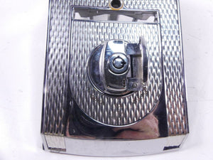 2001 Harley Softail FLSTC Heritage Tank Panel Chrome Dash Cover 71250-00A | Mototech271