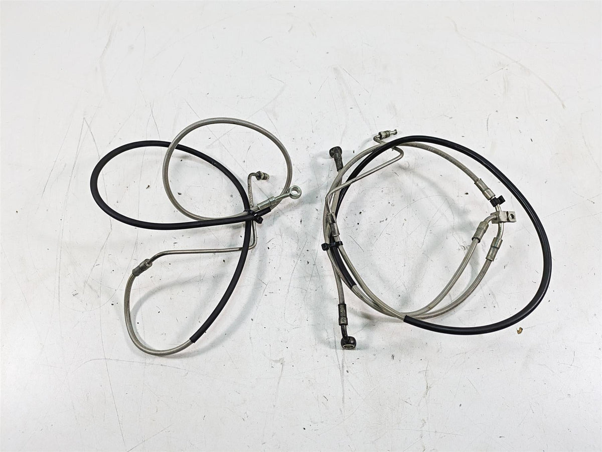 2014 Moto Guzzi California 1400 T Abs Front Brake Line Hose Set 887583 887582 {{ shop.shopifyCountryName }} - Mototech271