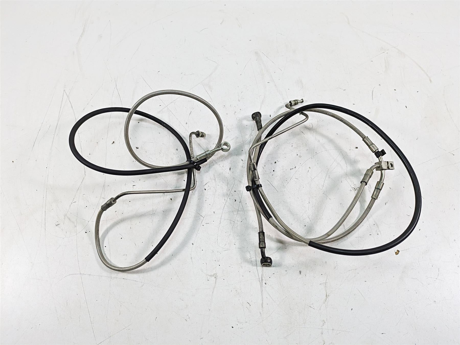 2014 Moto Guzzi California 1400 T Abs Front Brake Line Hose Set 887583 887582 {{ shop.shopifyCountryName }} - Mototech271