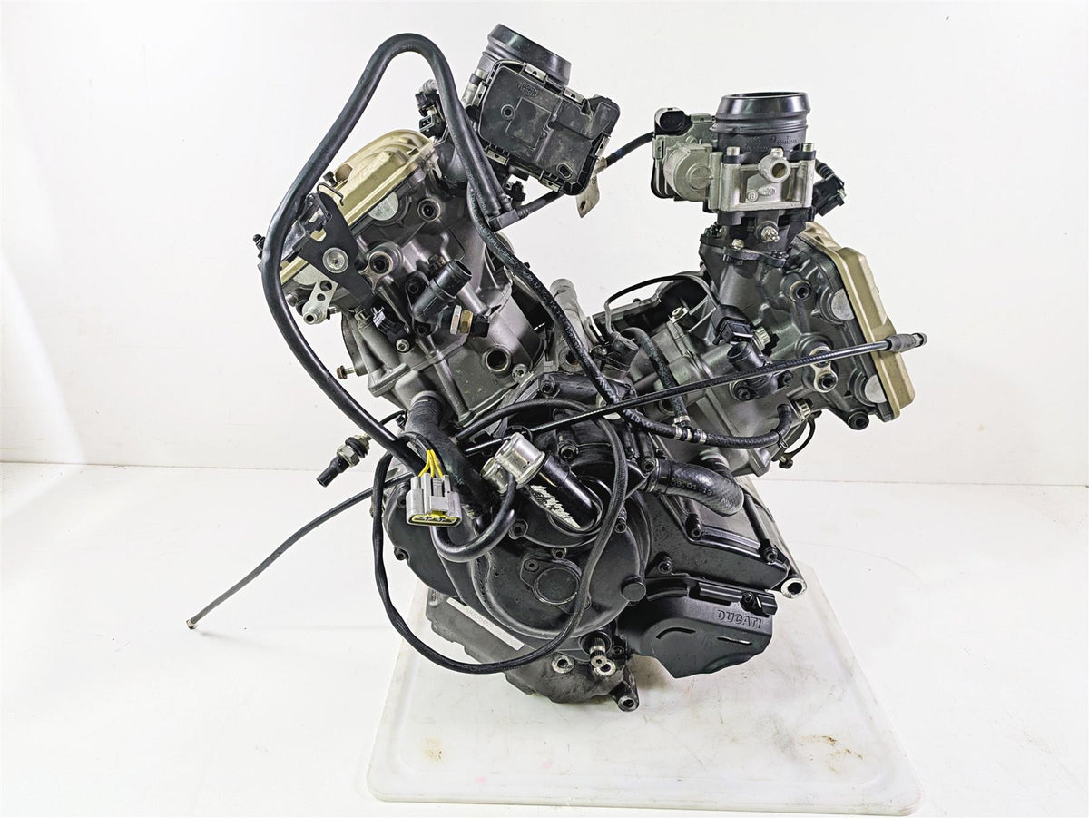 2013 Ducati Hypermotard 821 SP Engine Motor Tranny Throttle Bodies 22k 22522731A {{ shop.shopifyCountryName }} - Mototech271