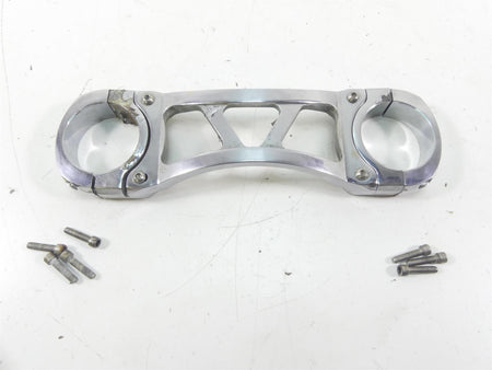 2002 Harley Softail FXSTDI Deuce Front Fork Chrome Support Bracket {{ shop.shopifyCountryName }} - Mototech271