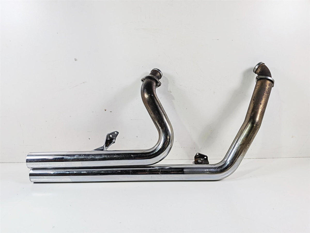1998 Harley Dyna FXDL Low Rider Custom True Duals Exhaust Pipe 330 F {{ shop.shopifyCountryName }} - Mototech271