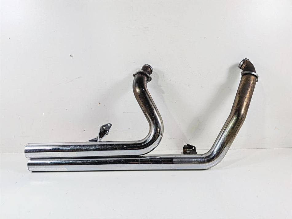 1998 Harley Dyna FXDL Low Rider Custom True Duals Exhaust Pipe 330 F {{ shop.shopifyCountryName }} - Mototech271