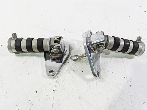 2001 Honda VT1100 Shadow Sabre Front Driver Rider Foot Peg Set 50612-MBA-020 | Mototech271