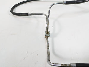 2009 Harley FXDF Dyna Fat Bob Brake Line Clutch Throttle Cable Set 9.5" Riser | Mototech271