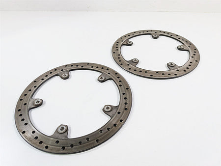 2014 BMW S1000RR K46 Straight Front Brake Rotor Disc Set 320mm 34117723493 {{ shop.shopifyCountryName }} - Mototech271