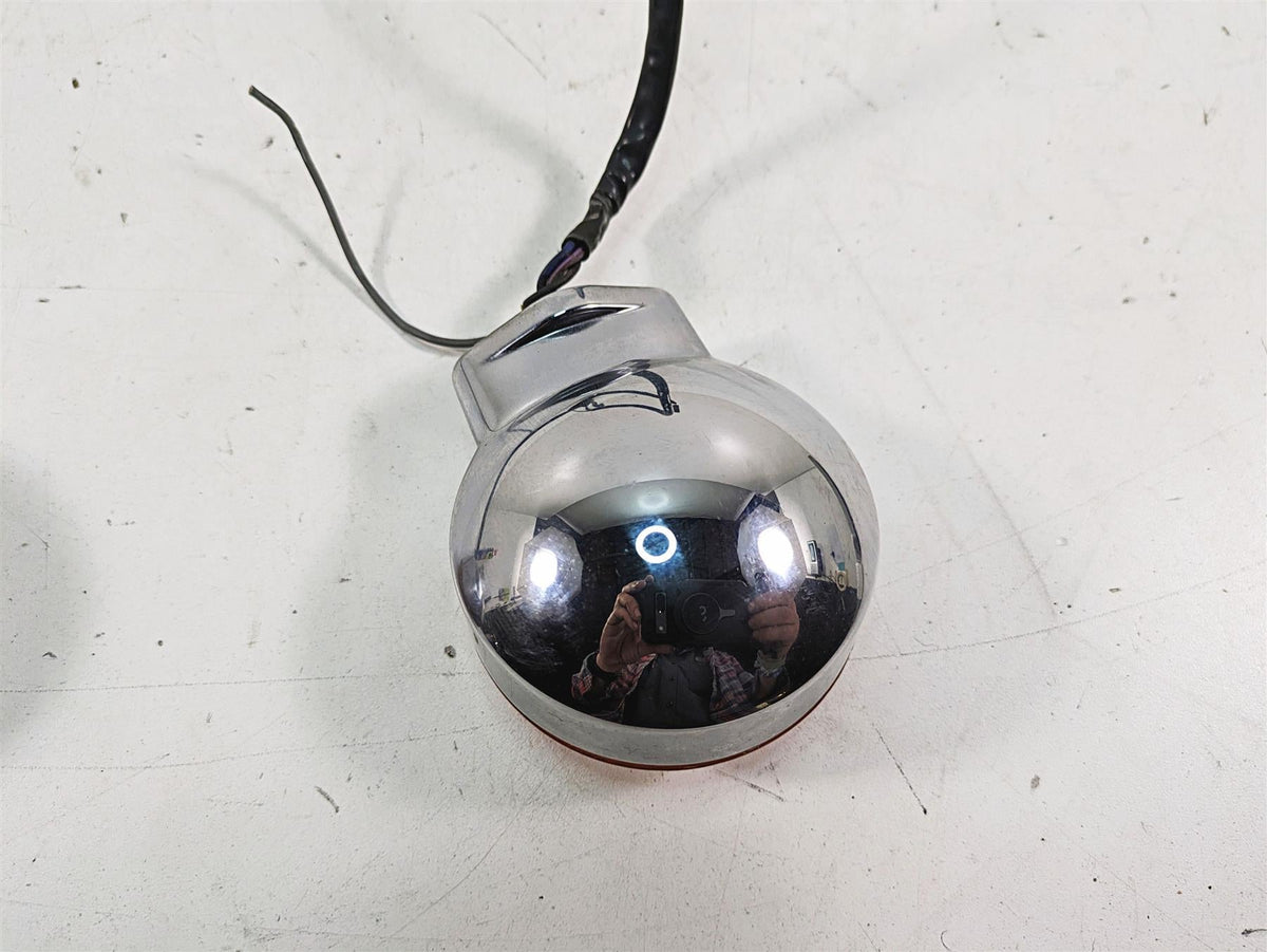 2013 Harley Softail FLSTC Heritage Classic Front Blinker Turn Signals 68766-94 {{ shop.shopifyCountryName }} - Mototech271
