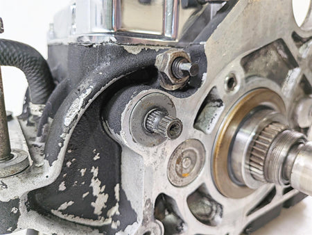 1993 Harley Touring FLHTCU Electra Glide Transmission Gear Box 5 Speed 33013-93 {{ shop.shopifyCountryName }} - Mototech271