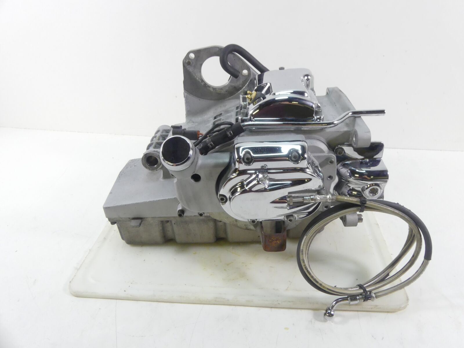 2006 Harley Touring FLHCU SE CVO 5 Speed Transmission Gear Box Case -32K 33092-0 {{ shop.shopifyCountryName }} - Mototech271