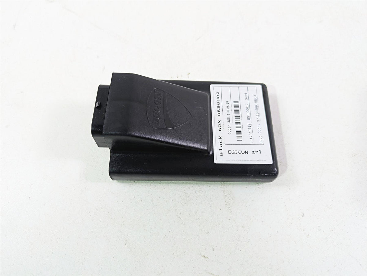 2013 Ducati Hypermotard 821 SP Black Box Bbs0902 Control Unit Ecu 38510192B {{ shop.shopifyCountryName }} - Mototech271