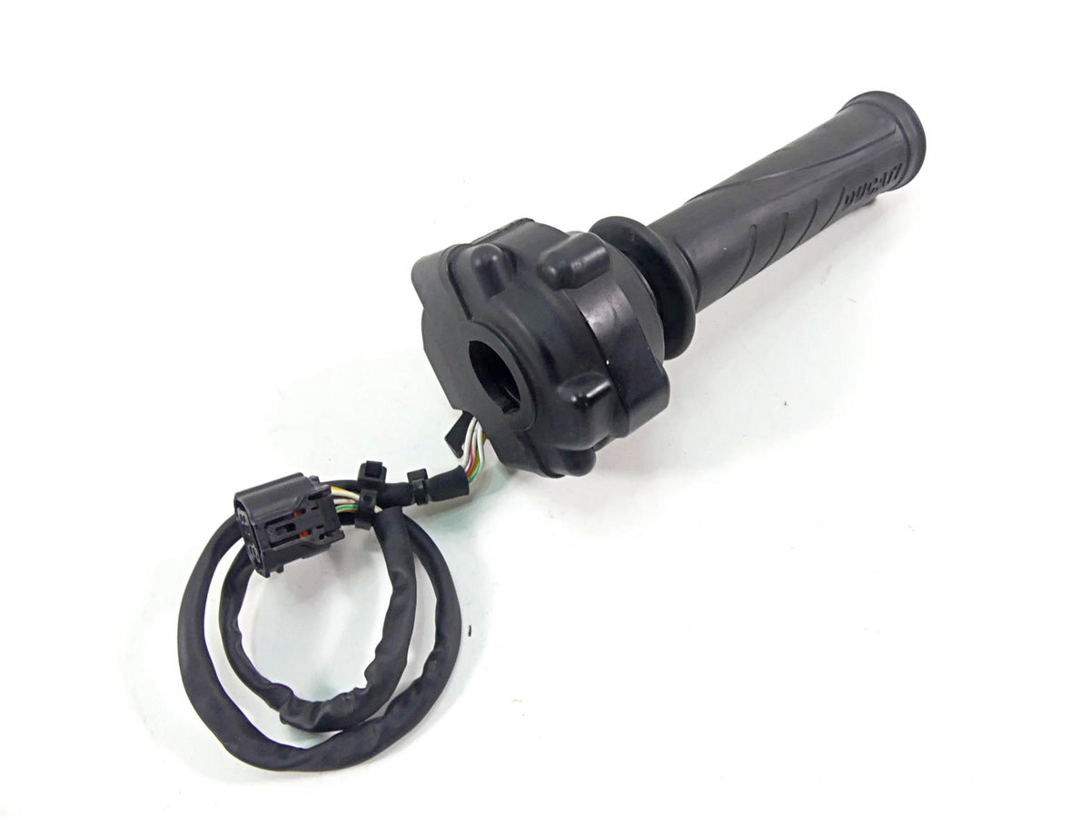 2012 Ducati Panigale 1199S Ride by Wire Throttle Grip Handle 66020011B {{ shop.shopifyCountryName }} - Mototech271