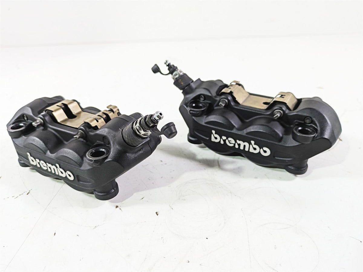 2016 Moto Guzzi Stelvio 1200 8V NTX Brembo Front Brake Caliper Set 887067 887068 {{ shop.shopifyCountryName }} - Mototech271