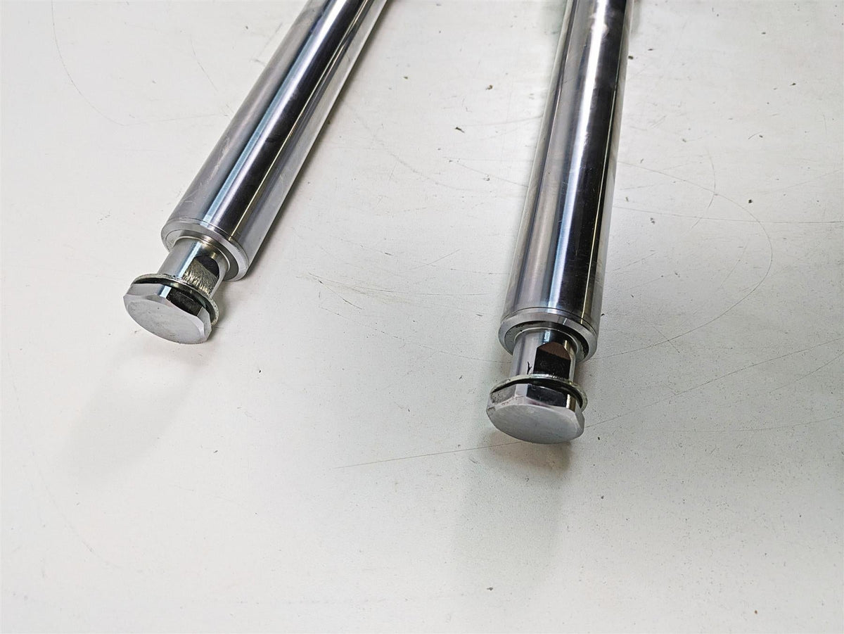2006 Harley FLSTI Softail Heritage Straight Front Fork Leg Set 41mm 45915-00 {{ shop.shopifyCountryName }} - Mototech271