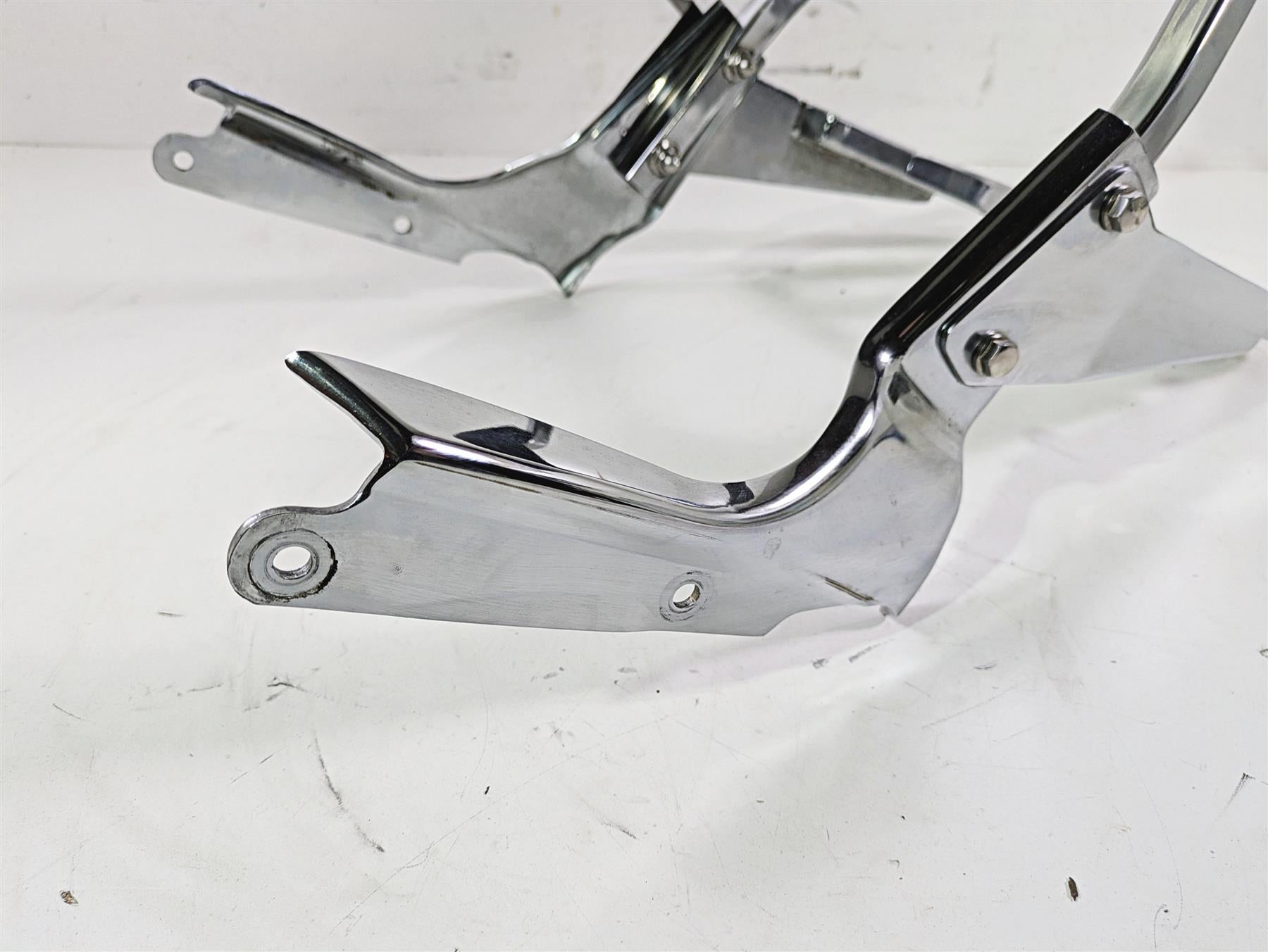 2006 Triumph Rocket 3 Passenger Back Rest Sissy Bar Rack A9733502 A9750265 {{ shop.shopifyCountryName }} - Mototech271