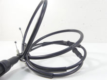 Load image into Gallery viewer, 2012 Kawasaki ZX1400 ZX14R Ninja Throttle Hand Grip &amp; Cables 32099-0049
