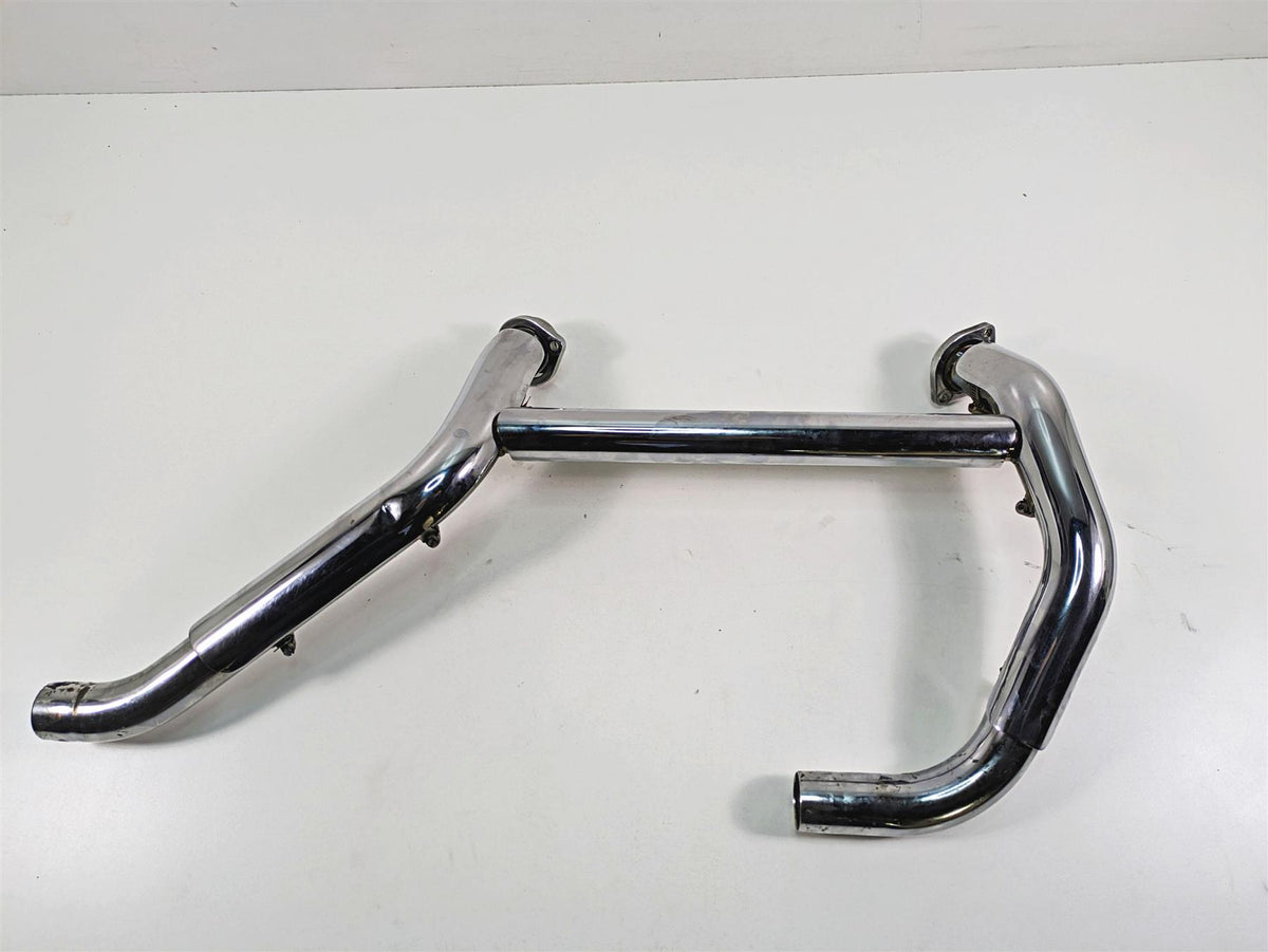1986 Harley Sportster XLH 883 Oem Exhaust Header Manifold 65568-86 65569-86 {{ shop.shopifyCountryName }} - Mototech271