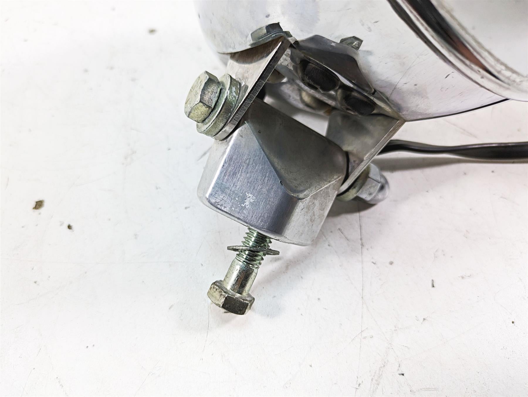 2009 Harley FXCWC Softail Rocker C Headlight Bucket Shell & Mount 69785-08 {{ shop.shopifyCountryName }} - Mototech271