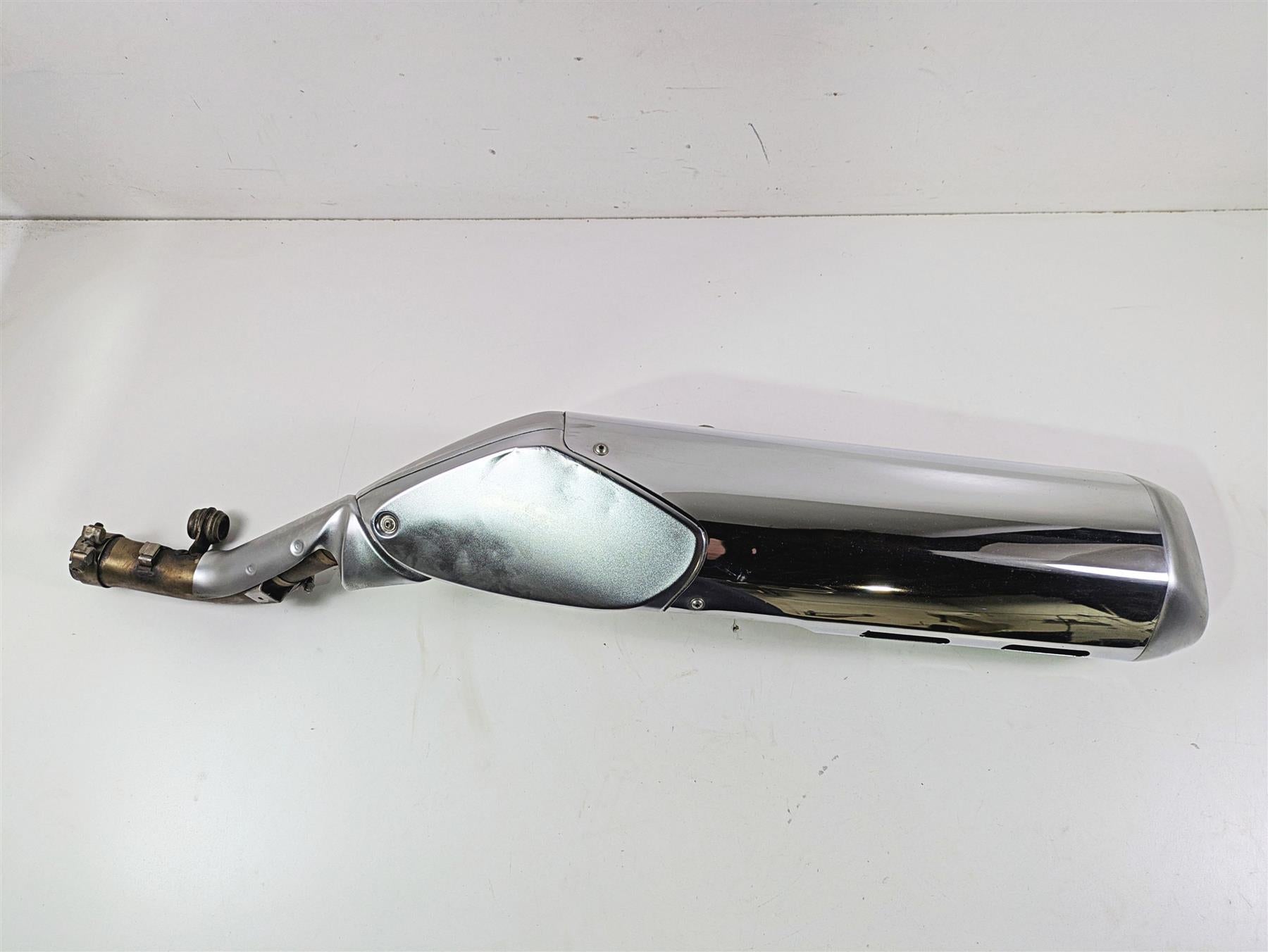 2014 BMW K1600 GTL K48 Left Exhaust Pipe Muffler Silencer Chrome 18127723444 {{ shop.shopifyCountryName }} - Mototech271