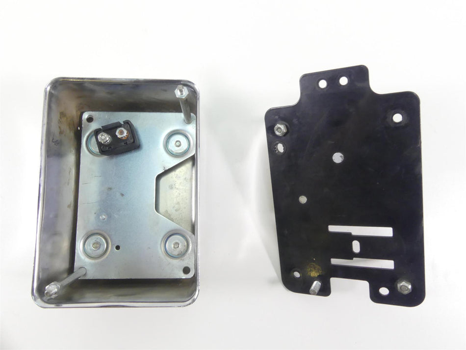 1999 Harley Dyna FXDL Low Rider Electrical Box Panel & Chrome Cover 66333-99 {{ shop.shopifyCountryName }} - Mototech271