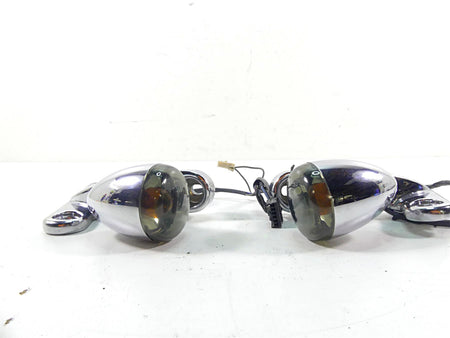 2007 Harley Touring FLHRSE CVO Road King Front Blinker Turn Signal Set 69548-06 {{ shop.shopifyCountryName }} - Mototech271