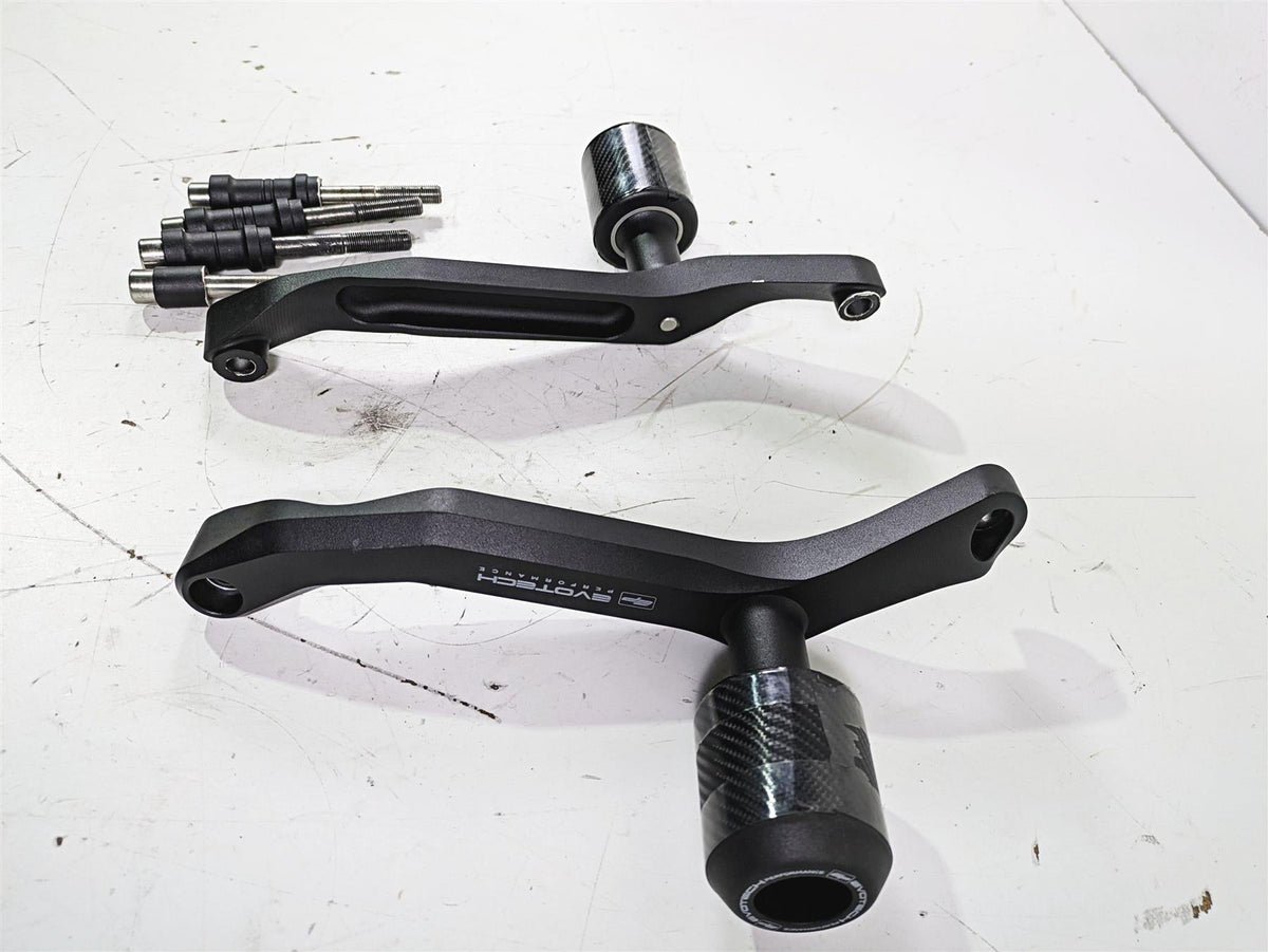 2017 Ducati Monster 1200 S Evotech Frame Slider Protection Guards PRN011676-03 {{ shop.shopifyCountryName }} - Mototech271
