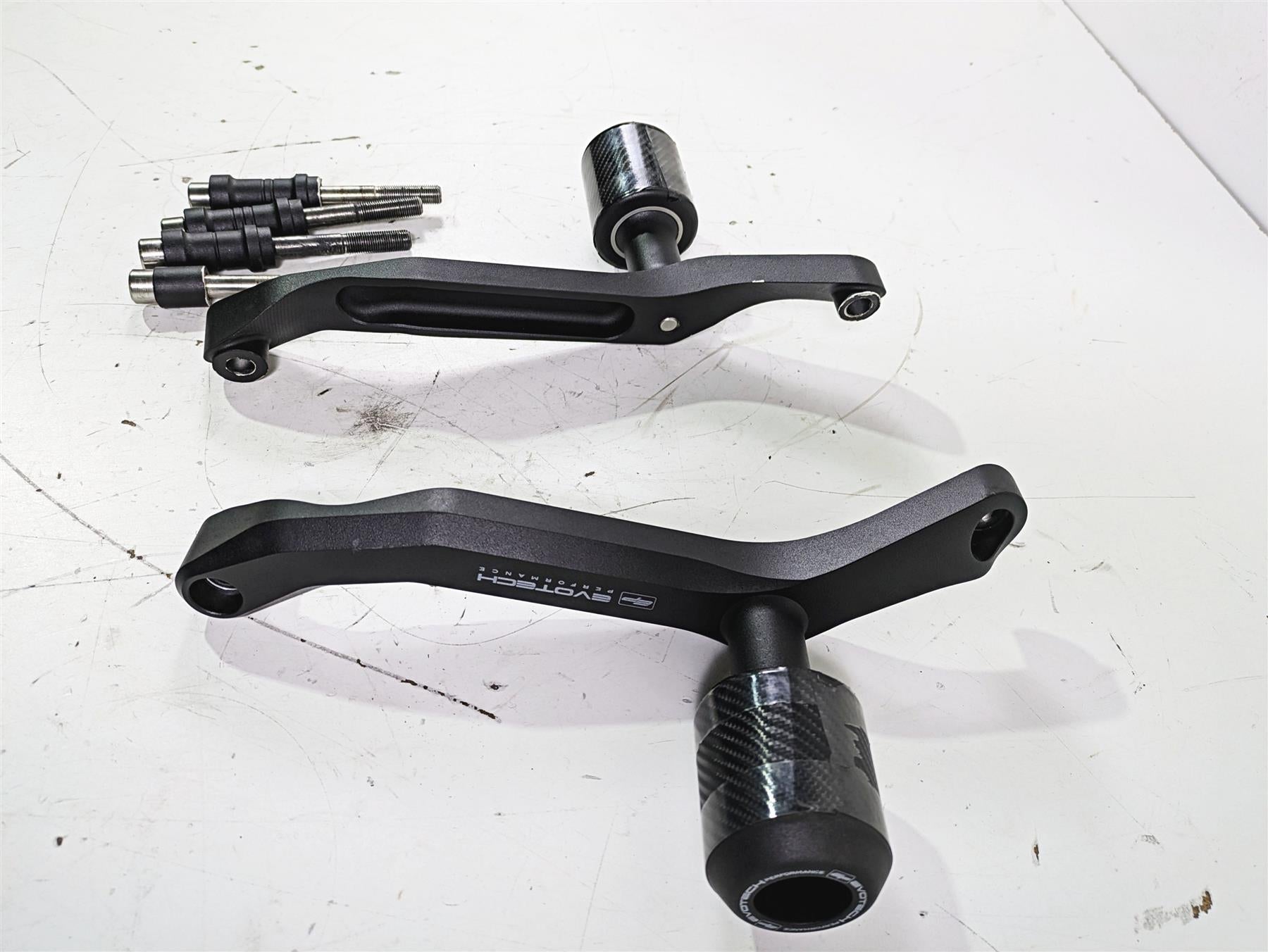 2017 Ducati Monster 1200 S Evotech Frame Slider Protection Guards PRN011676-03 {{ shop.shopifyCountryName }} - Mototech271