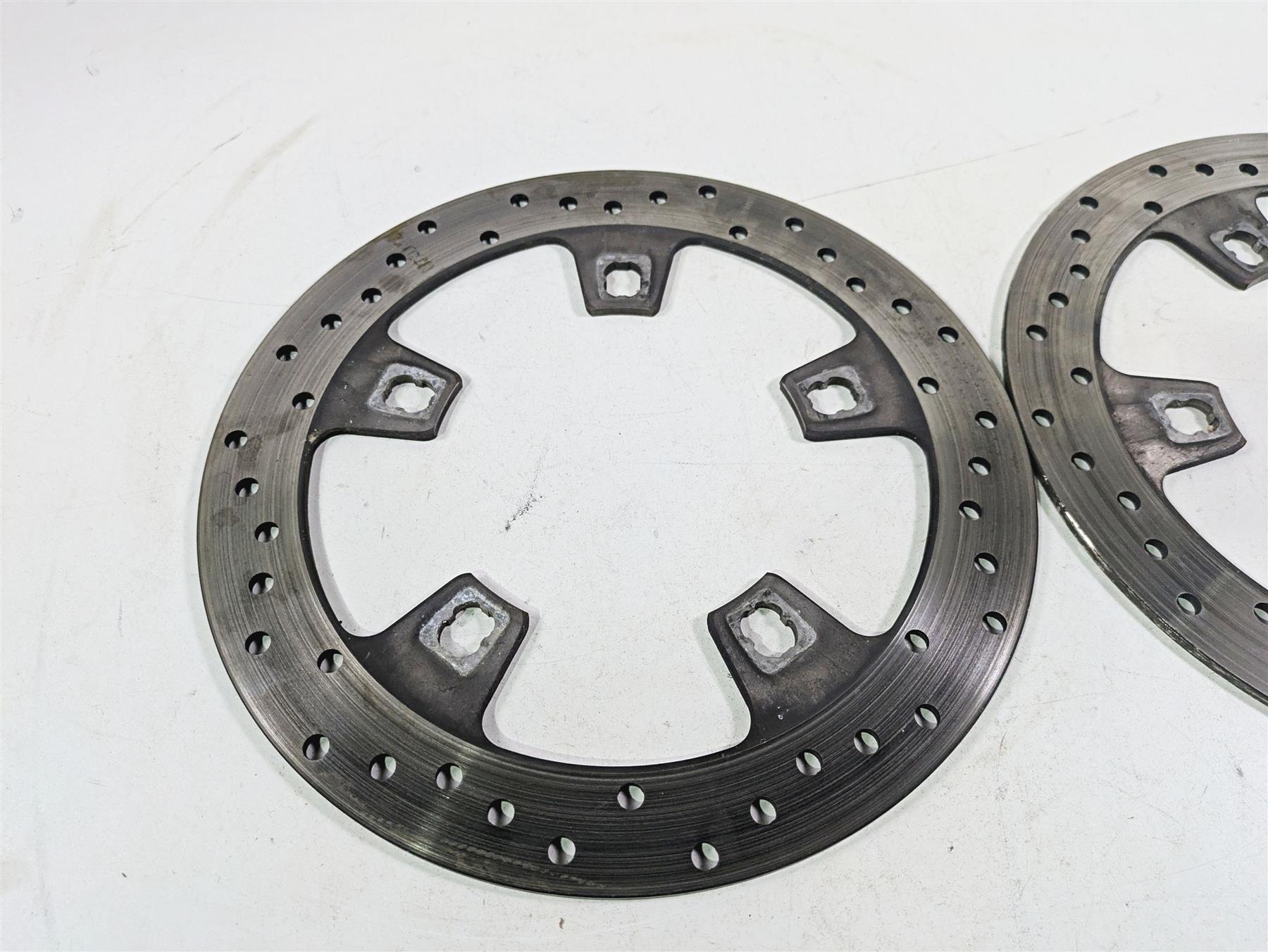 2015 Harley Touring FLHTKL Electra Glide Front Brake Rotor Disc Set 41500017 {{ shop.shopifyCountryName }} - Mototech271