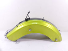 Load image into Gallery viewer, 2011 Harley Touring FLHRC Road King Rear Fender Apple Green Vivid Black 59728-09
