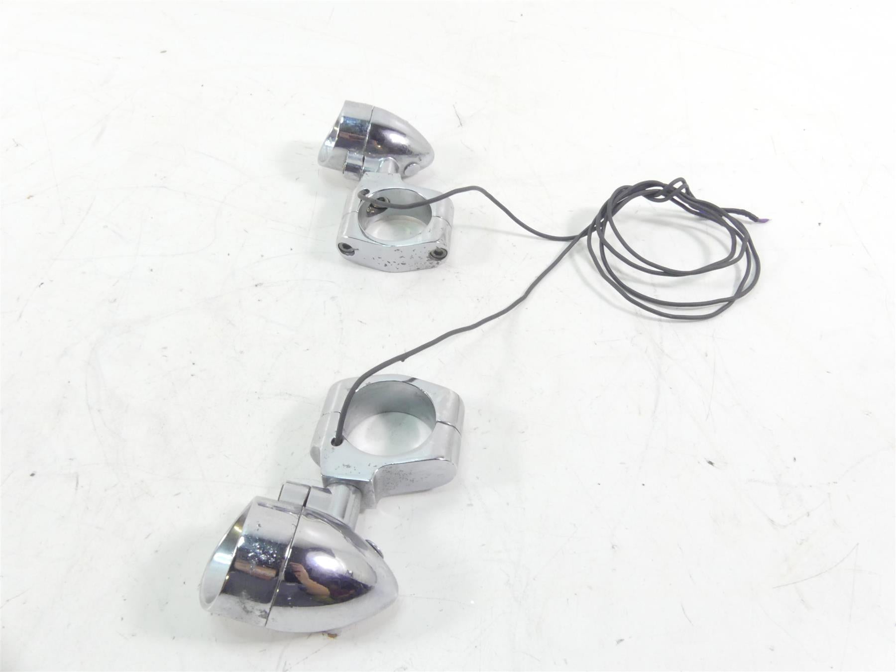 2001 Indian Centennial Scout Front 41mm Blinker Turn Signal Set 66-064 66-063 {{ shop.shopifyCountryName }} - Mototech271