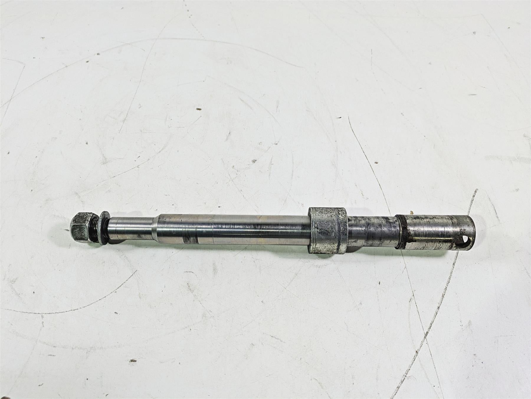 2008 Harley FLSTC 105TH Softail Heritage Front Axle Wheel Spindle 41545-07A {{ shop.shopifyCountryName }} - Mototech271