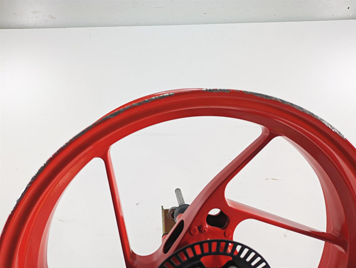 2021 Aprilia RS660 Straight 17x3.5 Front Wheel Rim 2B005585 {{ shop.shopifyCountryName }} - Mototech271