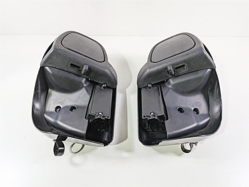 2016 Harley Touring FLHTK Electra Glide Lower Leg Fairing Cover Set Black Quartz 57100112 57100114-Mototech271
