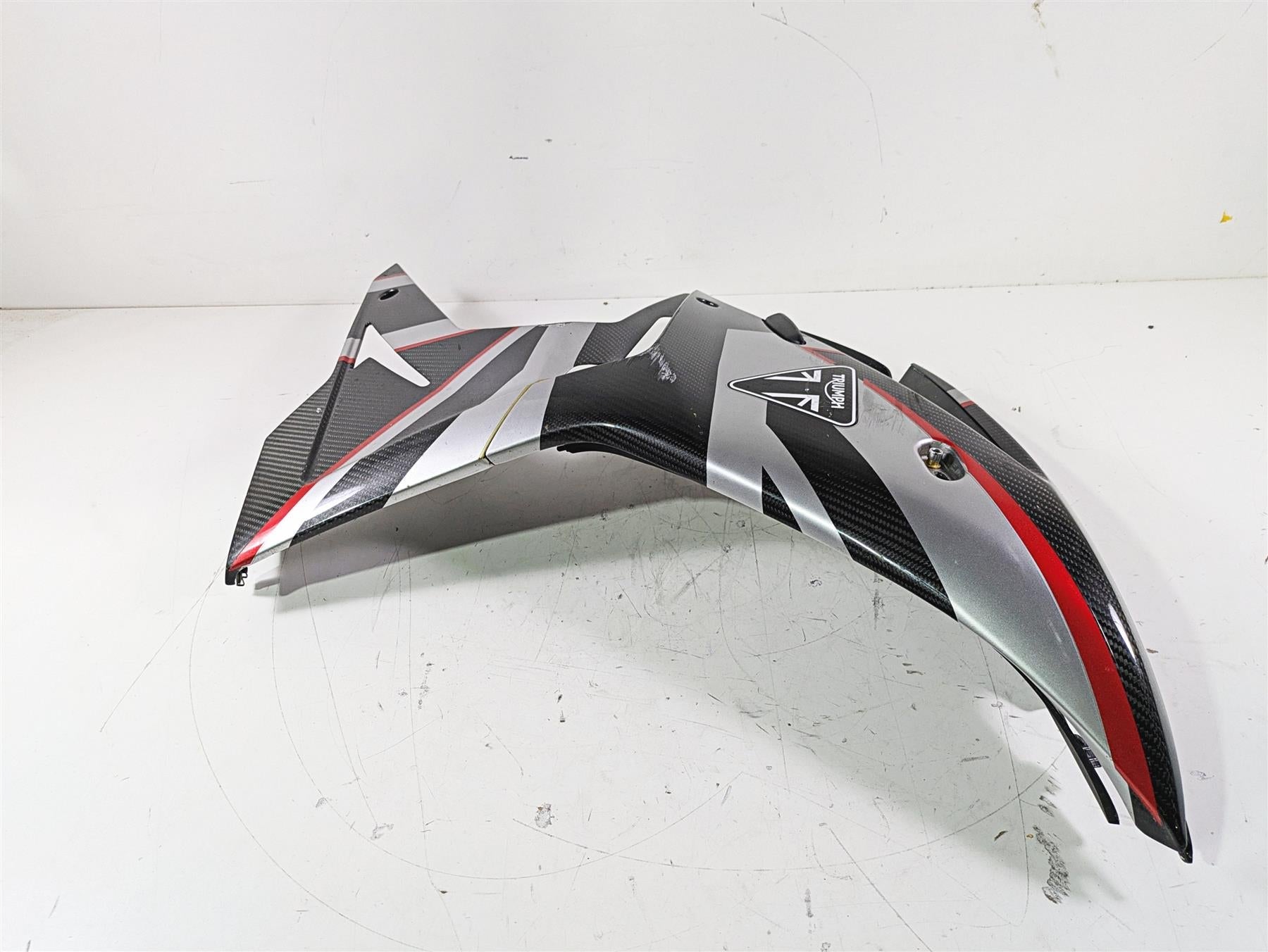 2020 Triumph Daytona 765 Moto2 Right Main Side Carbon Cover Fairing T2309798 {{ shop.shopifyCountryName }} - Mototech271