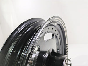 2016 Harley FXDF Dyna Fat Bob Front Wheel Rim 16x3 Black - Read 43300254