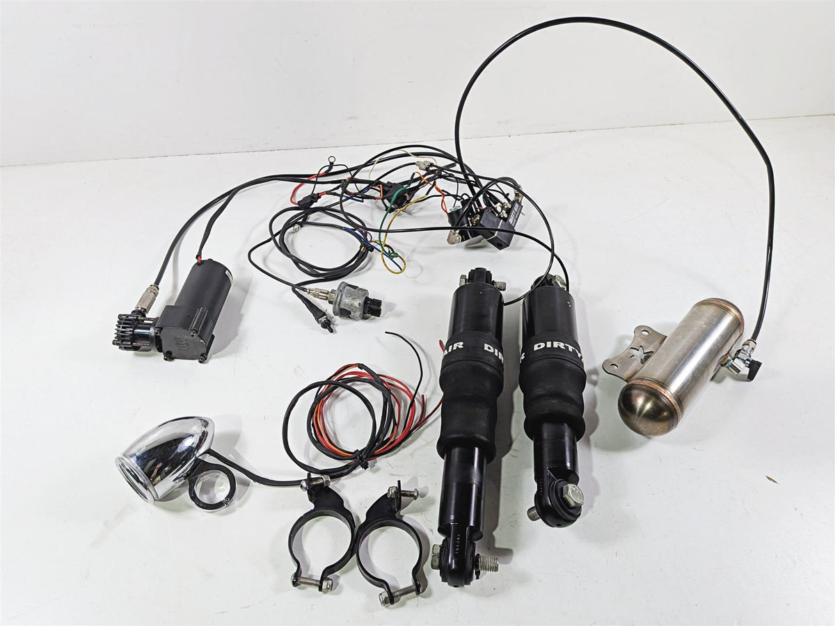 2015 Harley Touring FLTRUSE CVO Road Glide Dirty Air Rear Shock Ride System-Mototech271