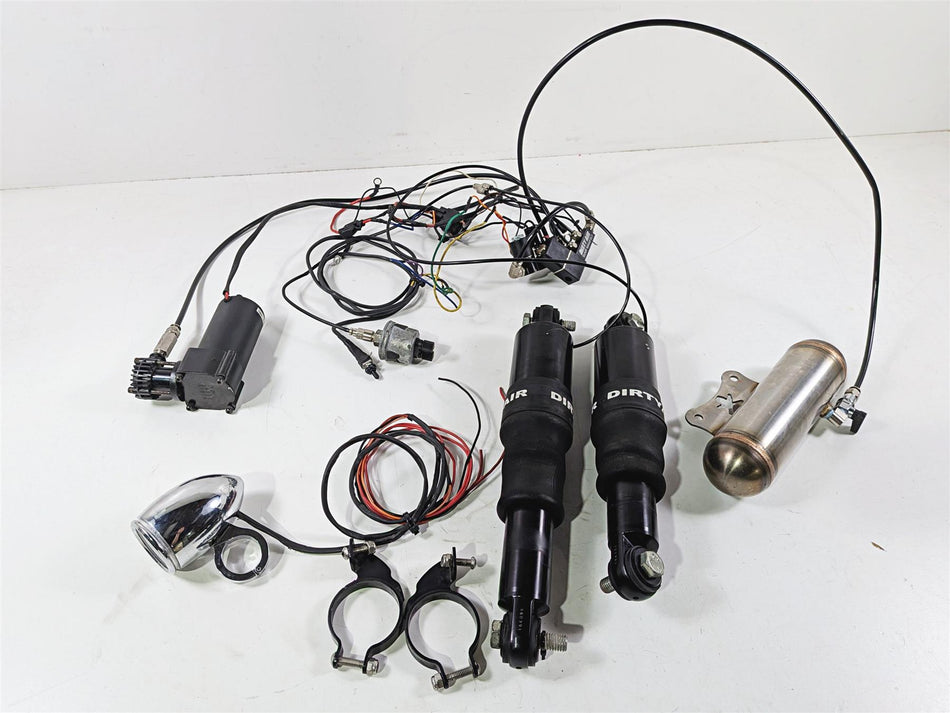 2015 Harley Touring FLTRUSE CVO Road Glide Dirty Air Rear Shock Ride System-Mototech271