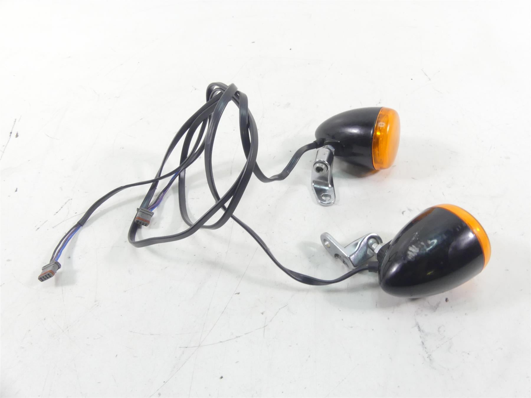 2017 Harley FLS Softail Slim Front Blinker Turn Signal Set - Read 67800523 {{ shop.shopifyCountryName }} - Mototech271