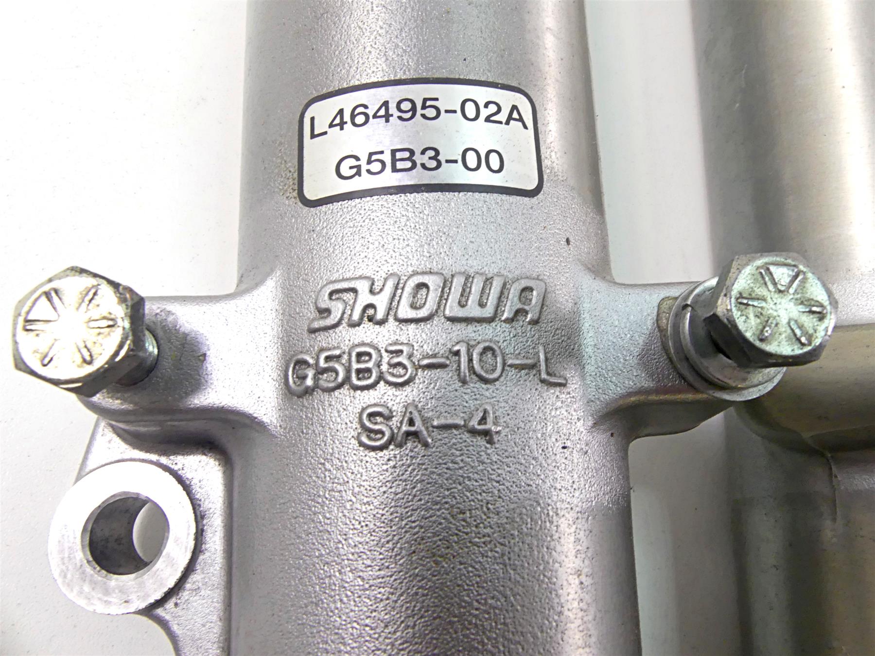 2003 Harley Touring FLHTCI E-Glide 100TH Front Fork Leg Set 41mm 46495-02A {{ shop.shopifyCountryName }} - Mototech271