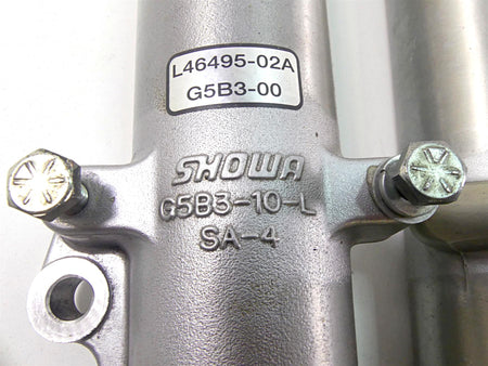 2003 Harley Touring FLHTCI E-Glide 100TH Front Fork Leg Set 41mm 46495-02A {{ shop.shopifyCountryName }} - Mototech271