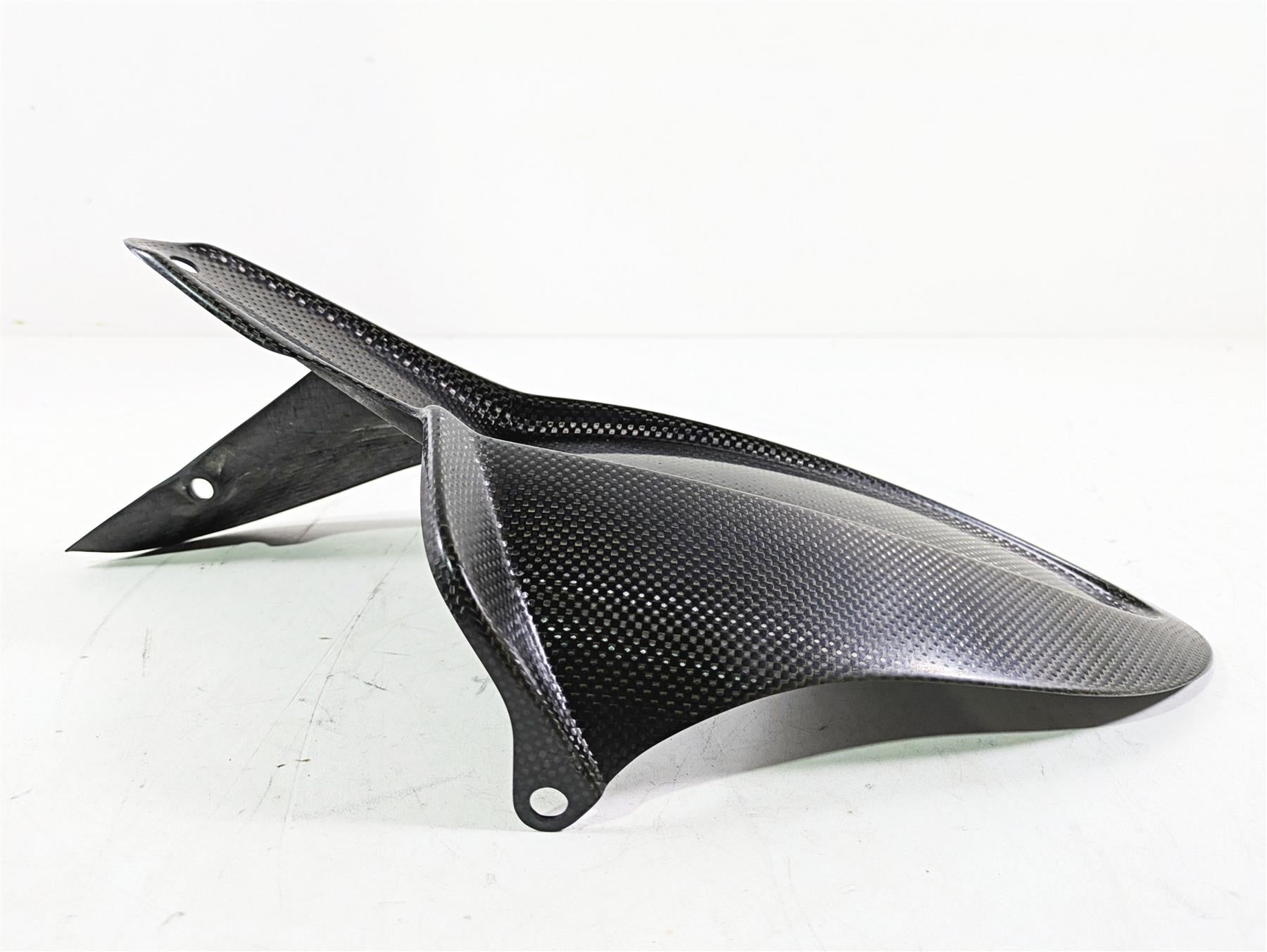 2009 Ducati Monster 1100 S Rear Carbon Fiber Fender Mud Flap 96995109B {{ shop.shopifyCountryName }} - Mototech271