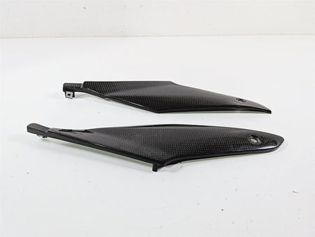 2008 Aprilia RSVR 1000 Factory Carbon Under Seat Side Cover Set 8179402 {{ shop.shopifyCountryName }} - Mototech271