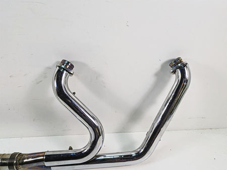 Harley Davison Softail Oem 2 into 1 Exhaust Pipe System Kit -NO O2 Ports 65120-97 {{ shop.shopifyCountryName }} - Mototech271