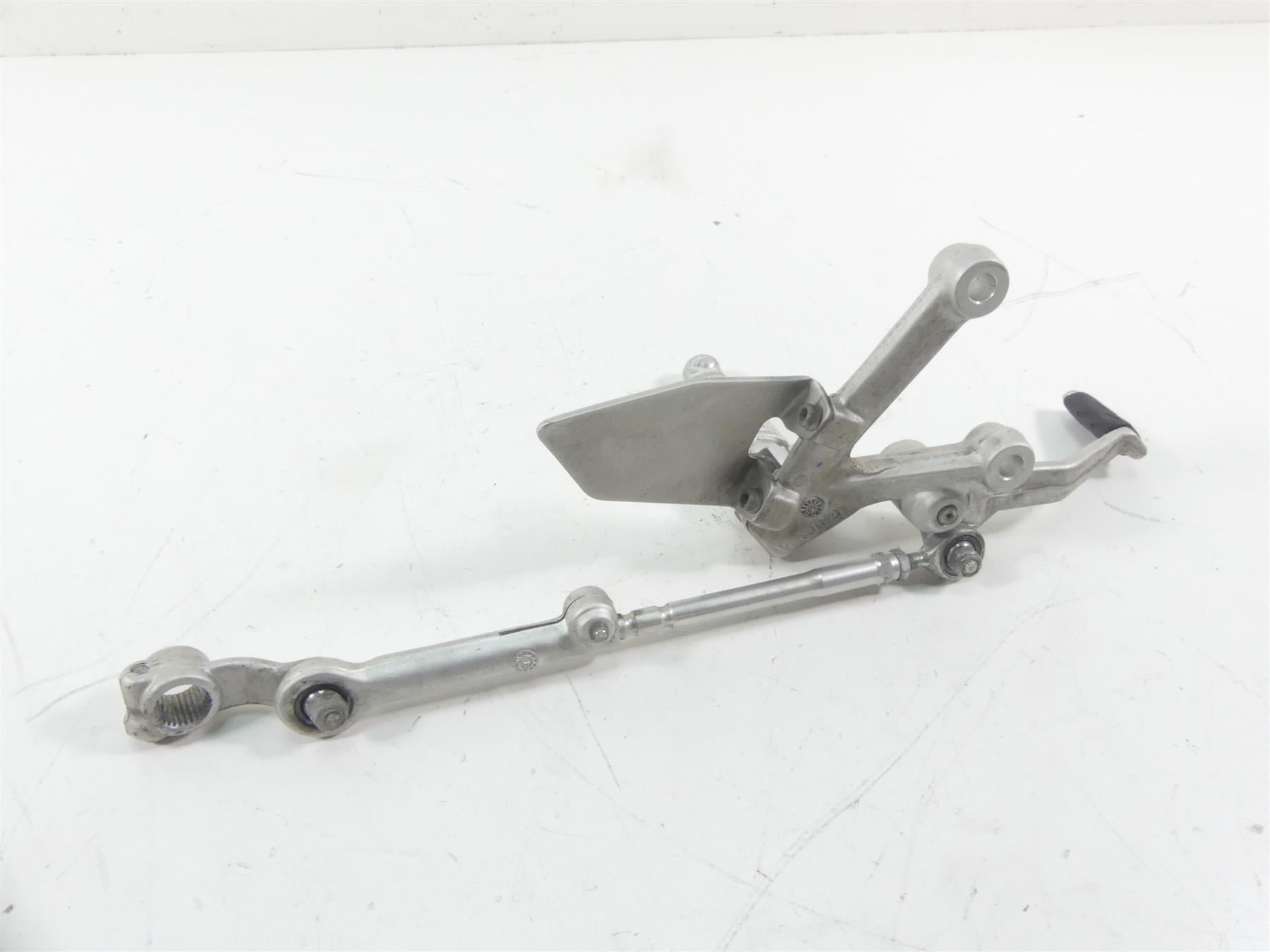 2006 Ducati 999 Biposto Left Front Footpeg & Shifter Parts 82410841A 45620331A {{ shop.shopifyCountryName }} - Mototech271