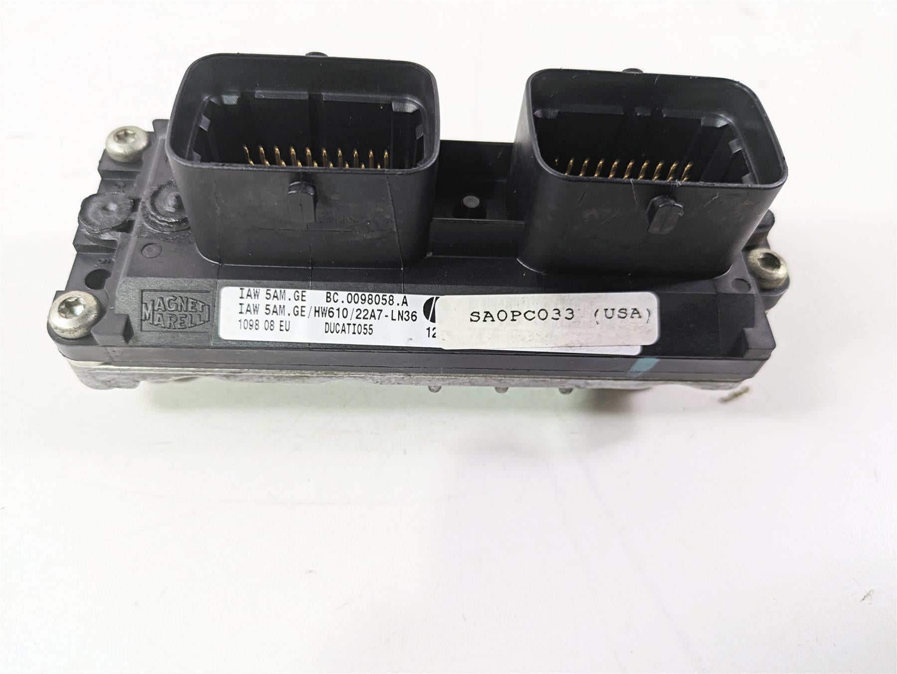 2012 Ducati Streetfighter 848 Cdi Ecu Ecm Engine Control Module 28642201C {{ shop.shopifyCountryName }} - Mototech271