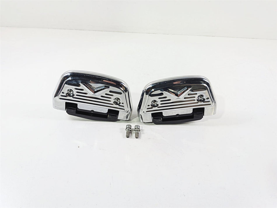 2004 Harley Touring FLTRI Road Glide Rear Passenger Floor Board Set 52719-93B-Mototech271