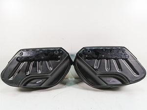 2009 Harley Dyna FXDFSE CVO Fat Bob Saddlebag Saddle Bags Set 9036906D | Mototech271