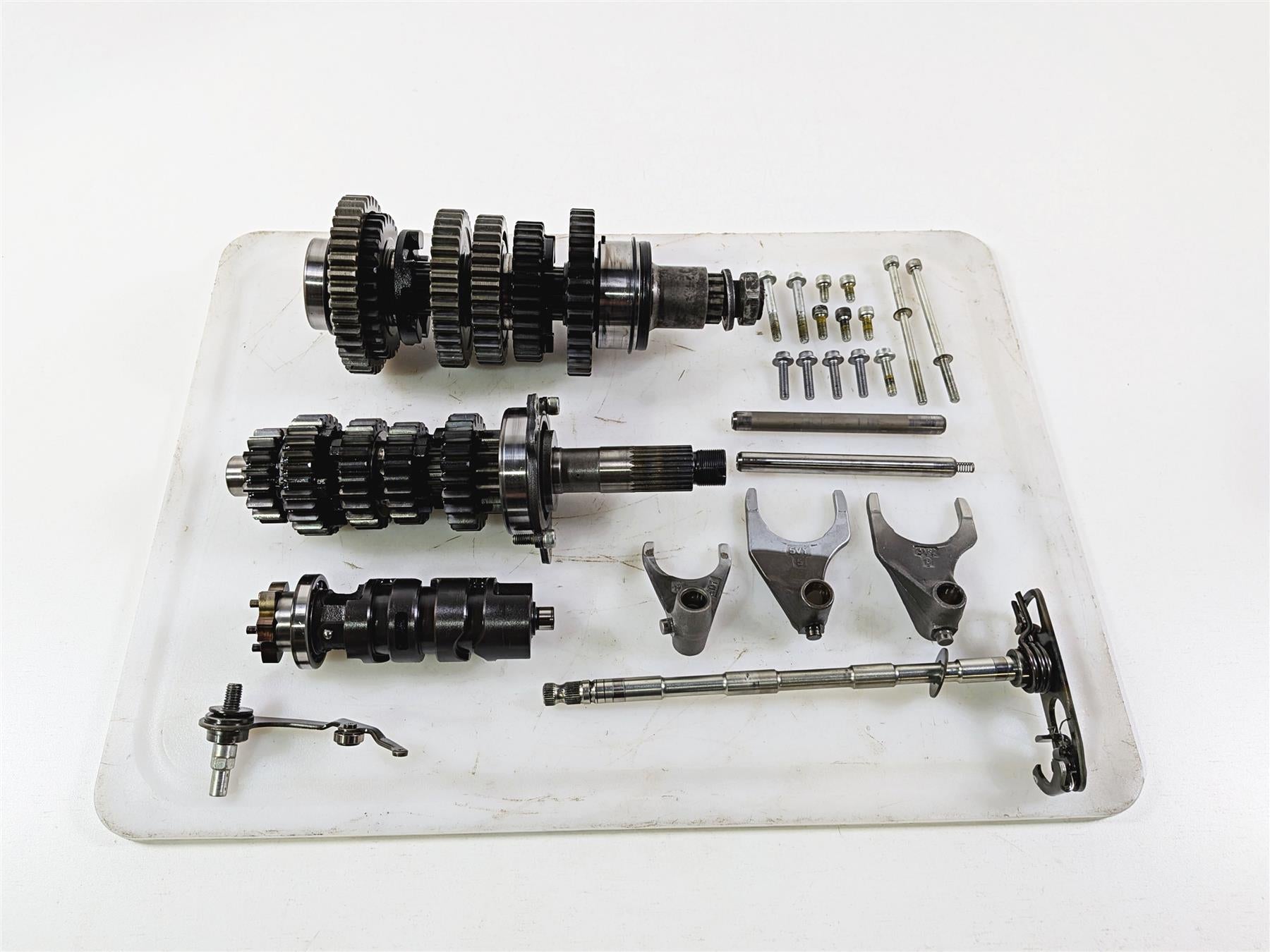 2008 Yamaha YZF R1 RN19 Transmission Gear Pack & Shift Fork 4C8-17411-00-00 {{ shop.shopifyCountryName }} - Mototech271