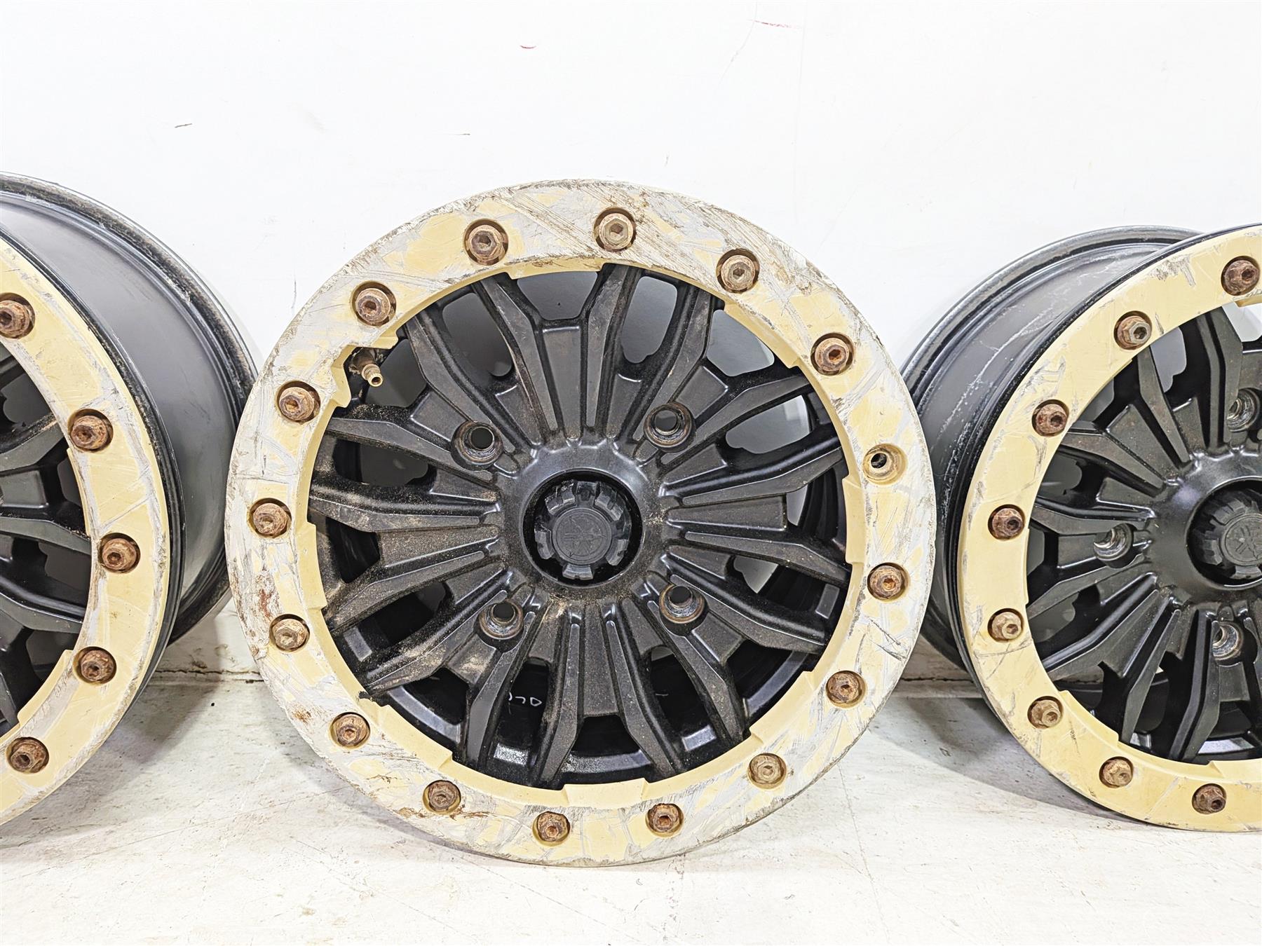 2023 Yamaha YXZ1000R SS XTR Front Rear 14x6 14x8 Wheel Rim Set B5H-F5168-11-00-Mototech271