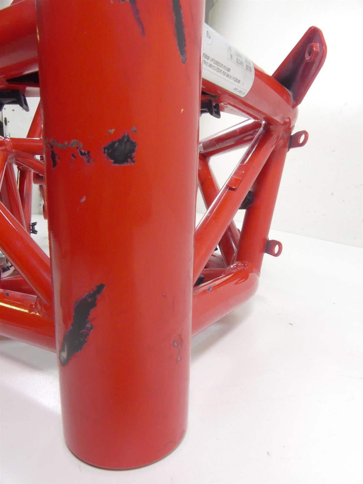 2008 Ducati Hypermotard 1100 Straight Main Frame Chassis With Texas Salvage Title 47012001B {{ shop.shopifyCountryName }} - Mototech271